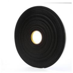 1/2X36 YDS 4508 BLACK VINYL FOAM - USA Tool & Supply