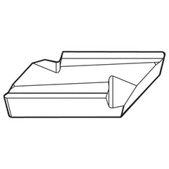 KNUX160405R11 TN4000 TOP NOTCH PROFILING INSERT - USA Tool & Supply
