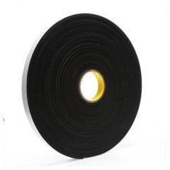 1X36 YDS 4508 BLACK VINYL FOAM TAPE - USA Tool & Supply