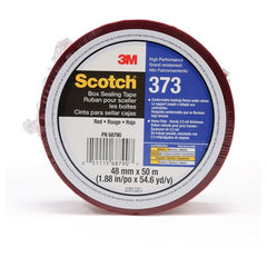 Scotch Box Sealing Tape 373 Red 48 mm × 50 m - USA Tool & Supply