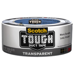 1.88 in × 20 yd (48 mm × 18,2 m) 6 Scotch(R) Tough Transparent Duct Alt Mfg # 98011 - USA Tool & Supply