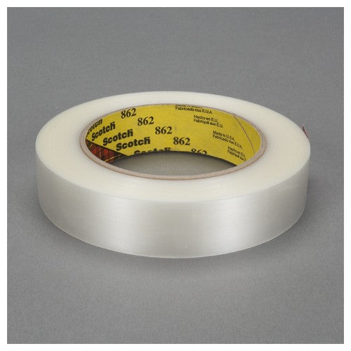 18 mm × 55 m Scotch Reinforced Strapping Tp Clear Alt Mfg # 88297 - USA Tool & Supply