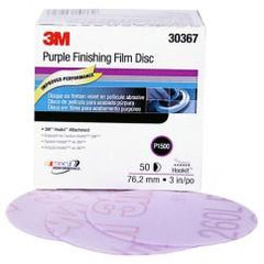 3 - P1500 Grit - 30367 Film Disc - USA Tool & Supply