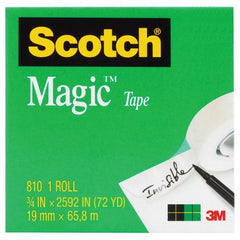 Scotch Magic Tape 810 3/4″ × 2592″ Boxed - USA Tool & Supply