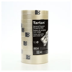 Tartan Filament Tape 8934 Clear 18 mm × 55 m 4 mil - USA Tool & Supply