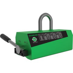 ‎LM600 Lifting Magnet - 1320 lbs. workload limit flat material - 661 lbs. round material - USA Tool & Supply