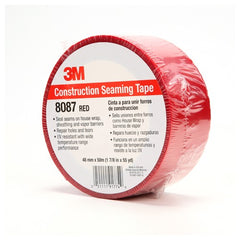 48 mm × 50 m Construction Seaming Tape Red Alt Mfg # 91774 - USA Tool & Supply