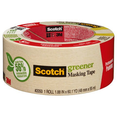 ‎Scotch General Purpose Masking Tape 2050-48MP 1.88″ × 60.1 yd (48mm × 55m) - USA Tool & Supply