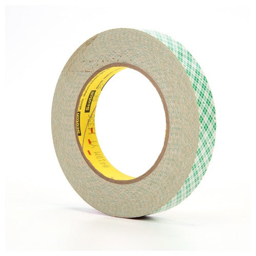 3M Double Coated Paper Tape 410M Natural 3/4″ × 36 yd 5 mil - USA Tool & Supply