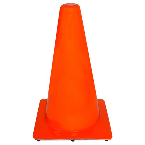 3M 18″ PVC Non Reflective Traffic Safety Cone 90128H1-C Orange - USA Tool & Supply