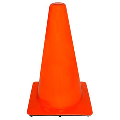 3M 18″ PVC Non Reflective Traffic Safety Cone 90128H1-C Orange - USA Tool & Supply