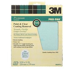 ‎9 in × 11 in 3M™ Pro-Pak™ Sandpaper Pai88609NA - 150 Grit Alt Mfg # 88609 - USA Tool & Supply