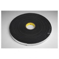 2X36 YDS 4718 BLACK VINYL FOAM TAPE - USA Tool & Supply