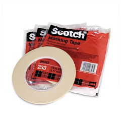 Scotch Automotive Refinish Masking Tape 233 06343 3 mm × 55 m - USA Tool & Supply