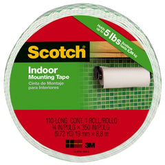 Scotch-Mount Indoor Double-Sided Mounting Tape Mega Roll 110H-LONG-DC 3/4″ × 350″ (1 9 Cm × 8 89 M) - USA Tool & Supply