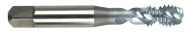 M8 x 1.0 Dia. - D5 - 3 FL - Powder Metal-CrN-Modified Bottom Spiral FL Tap - USA Tool & Supply