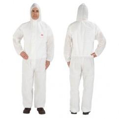 4515 4XL WHITE DISPOSABLE COVERALL - USA Tool & Supply