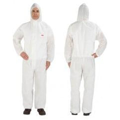 4515 XL WHITE DISPOSABLE COVERALL - USA Tool & Supply