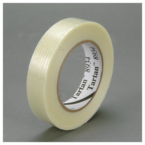 Tartan Filament Tape 8934 Clear 36 mm × 55 m 4 mil - USA Tool & Supply