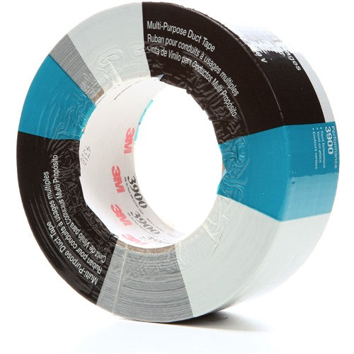 3M Multi-Purpose Duct Tape 3900 Silver 48 mm × 54.8 m 8.1 mil Individually Wrapped - USA Tool & Supply