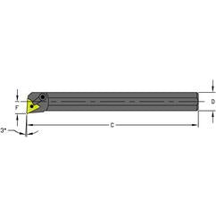 S16S MTUNR3 Steel Boring Bar - USA Tool & Supply