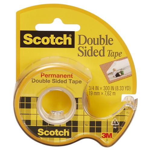 Scotch Magic Double Sided Tape 237 3/4″ × 300″ × 0″ (19 mm × 7.62 m) - USA Tool & Supply