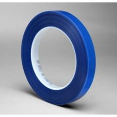 1/2X72 YDS 8902 BLUE 3M POLY TAPE - USA Tool & Supply