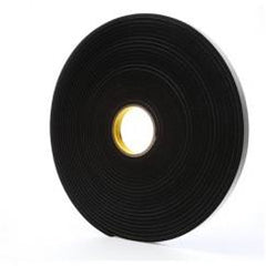 3/4X18 YDS 4504 BLACK VINYL FOAM - USA Tool & Supply