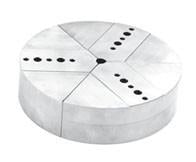 Round Chuck Jaws - Northfield Type Chucks - Chuck Size 7" inches - Part #  RNF-7400S - USA Tool & Supply