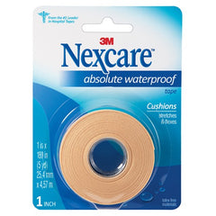 Nexcare Absolute Waterproof First Aid Tape 731 1″ × 180″ (25.4mm × 4.57m) - USA Tool & Supply