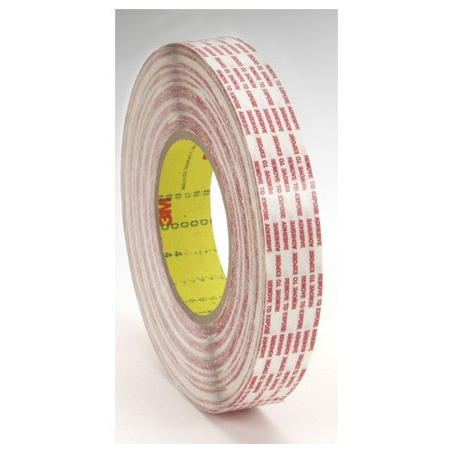 3M Double Coated Tape Extended Liner 476XL Translucent 1″ × 60 yd - USA Tool & Supply