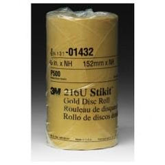 6 - P500 Grit - 236U Disc Roll - USA Tool & Supply