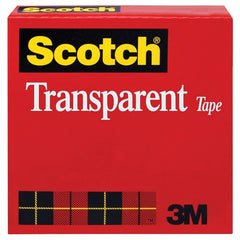 Scotch Transparent Tape 600 1/2″ × 2592″ (12 7 × 65 8 m) - USA Tool & Supply