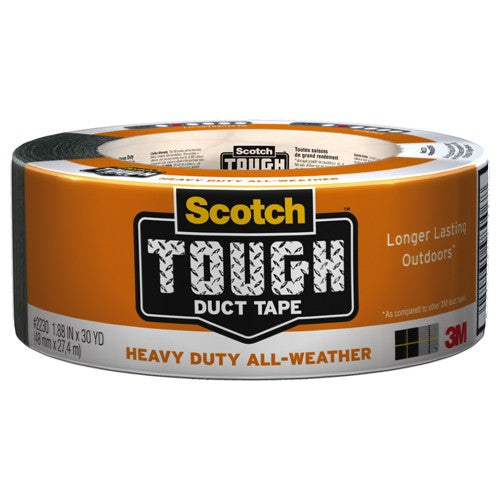 3M All Weather Duct Tape 2230-HD 1.88″ × 30 yd (48mm × 27 4m) - USA Tool & Supply