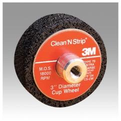 3X3/8-24 7S XCS CLEAN & STRIP CUP - USA Tool & Supply