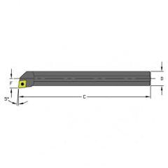 HM08Q SCLPL2 Heavy Metal Boring Bar w/Coolant - USA Tool & Supply