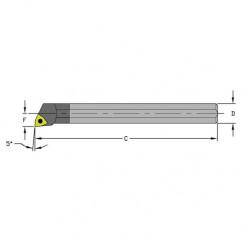 C08R SWLCR2 Solid Carbide Boring Bar - USA Tool & Supply