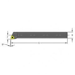 HM08J SWLCL2 Heavy Metal Boring Bar w/Coolant - USA Tool & Supply