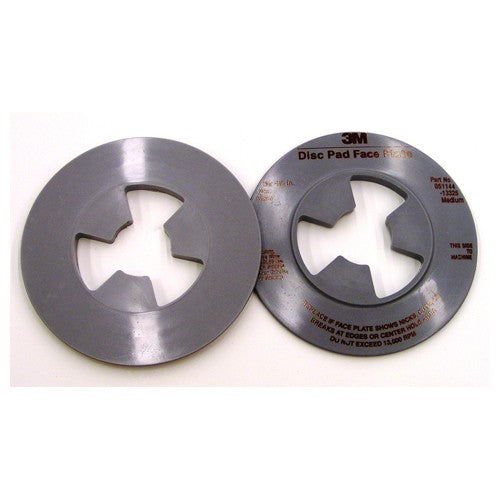 ‎3M Disc Pad Face Plate 13325 4-1/2″ Medium Gray - USA Tool & Supply