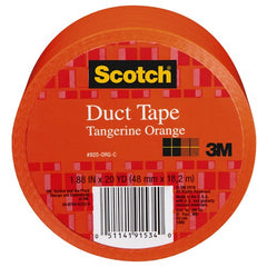 Scotch Duct Tape 920-ORG-C 1.88″ × 20 yd (48 mm × 18 2 m) Orange - USA Tool & Supply