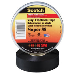 Scotch Vinyl Electrical Tape Super 88 3/4″ × 36 yd Black - USA Tool & Supply