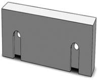 Ultra Quick Change Vice Jaws - SBM - Part #  VJ-6QM22012A-U - USA Tool & Supply