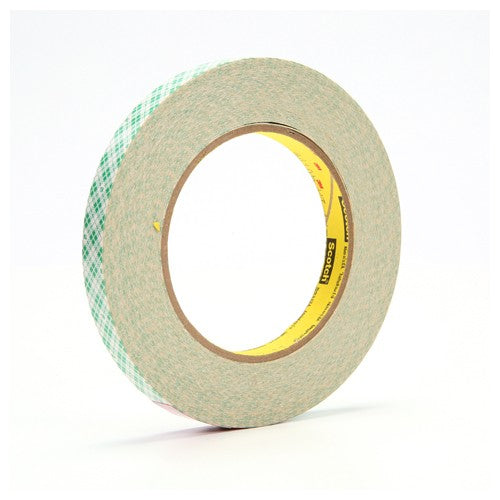 3M Double Coated Paper Tape 410M Natural 1/2″ × 36 yd 5 mil - USA Tool & Supply