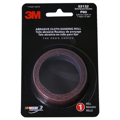 ‎3M Cloth Sanding Roll 03132 1″ × 1-1/2 yd medium - USA Tool & Supply