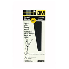 3M Drywall Sanding Sheets 99433NA 4 3/16″ × 11 1/4″ 80 grit - USA Tool & Supply