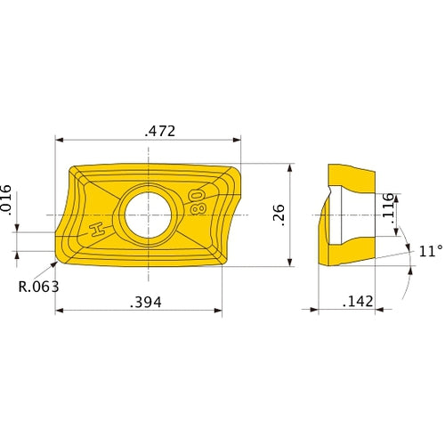 AOMT123616PEER-H MP9130 INSERT
