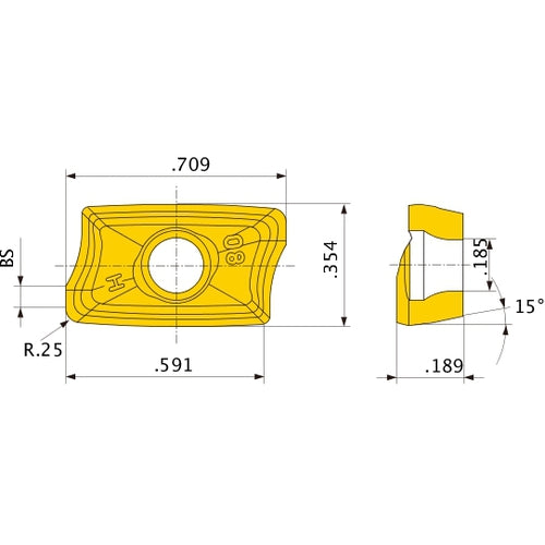 AOMT184864PEER-H VP20RT INSERT