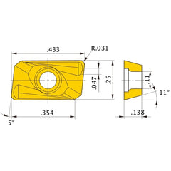 APMT1135PDER-H2 NX4545 INSERT