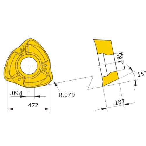 JDMT120420ZDSR-JM MP9130 INSERT
