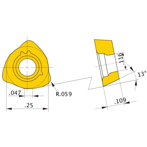 JOMW06T215ZZSR-FT VP30RT INSERT